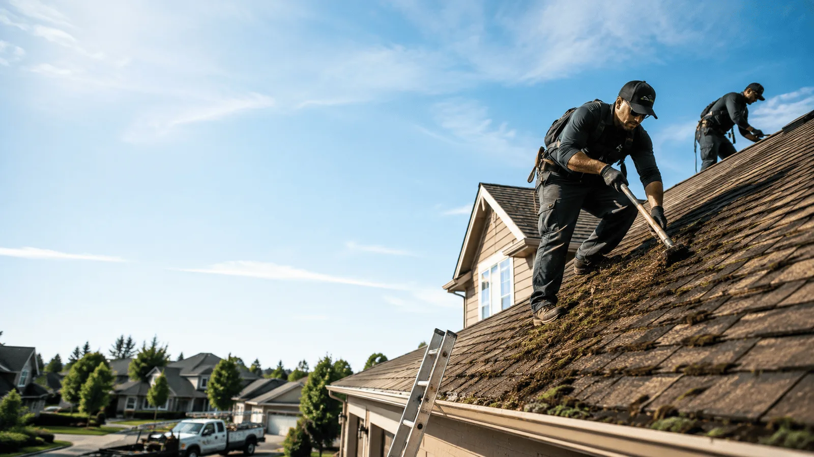 Roof Moss Removal in Blacksburg, VA near me